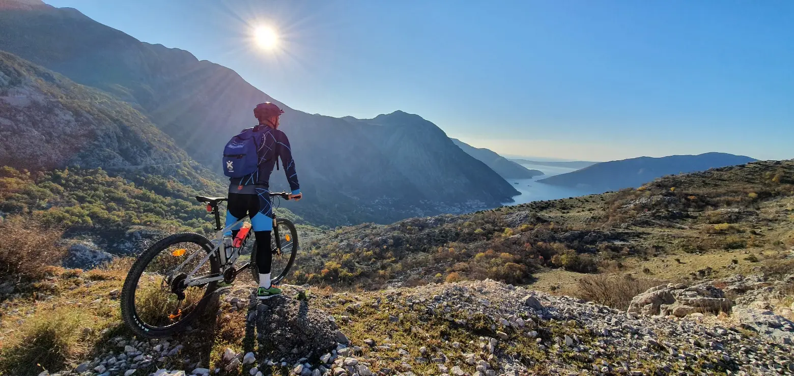 Electric bicycle rent tour in Herceg Novi